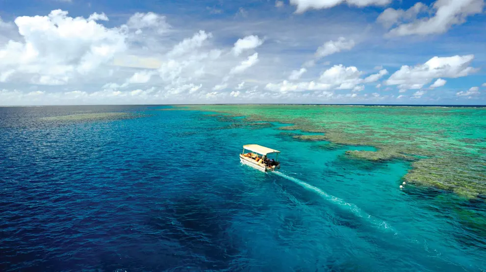 Nyd også Great Barrier Reef fra en båd