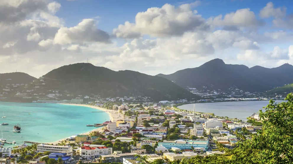 Caribien byder på fantastiske strande - St. Maarten