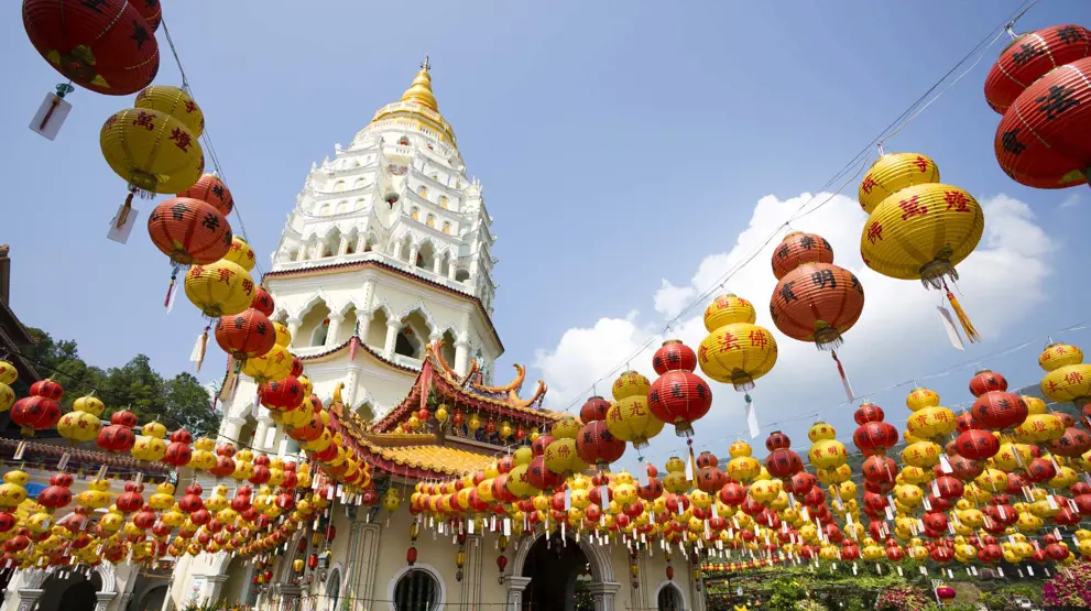 Templet Kek Lok Si, Penang - Rejser til Malaysia