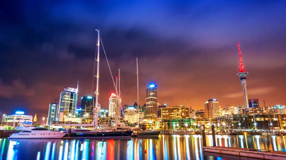 Besøg Auckland på en rundrejse i New Zealand