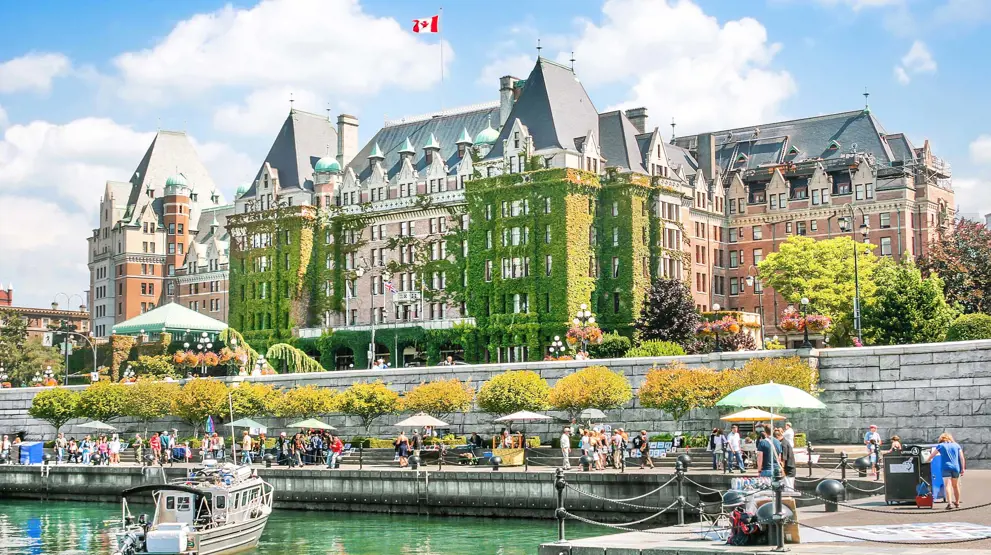 Besøg hyggelige Victoria på Vancouver Island