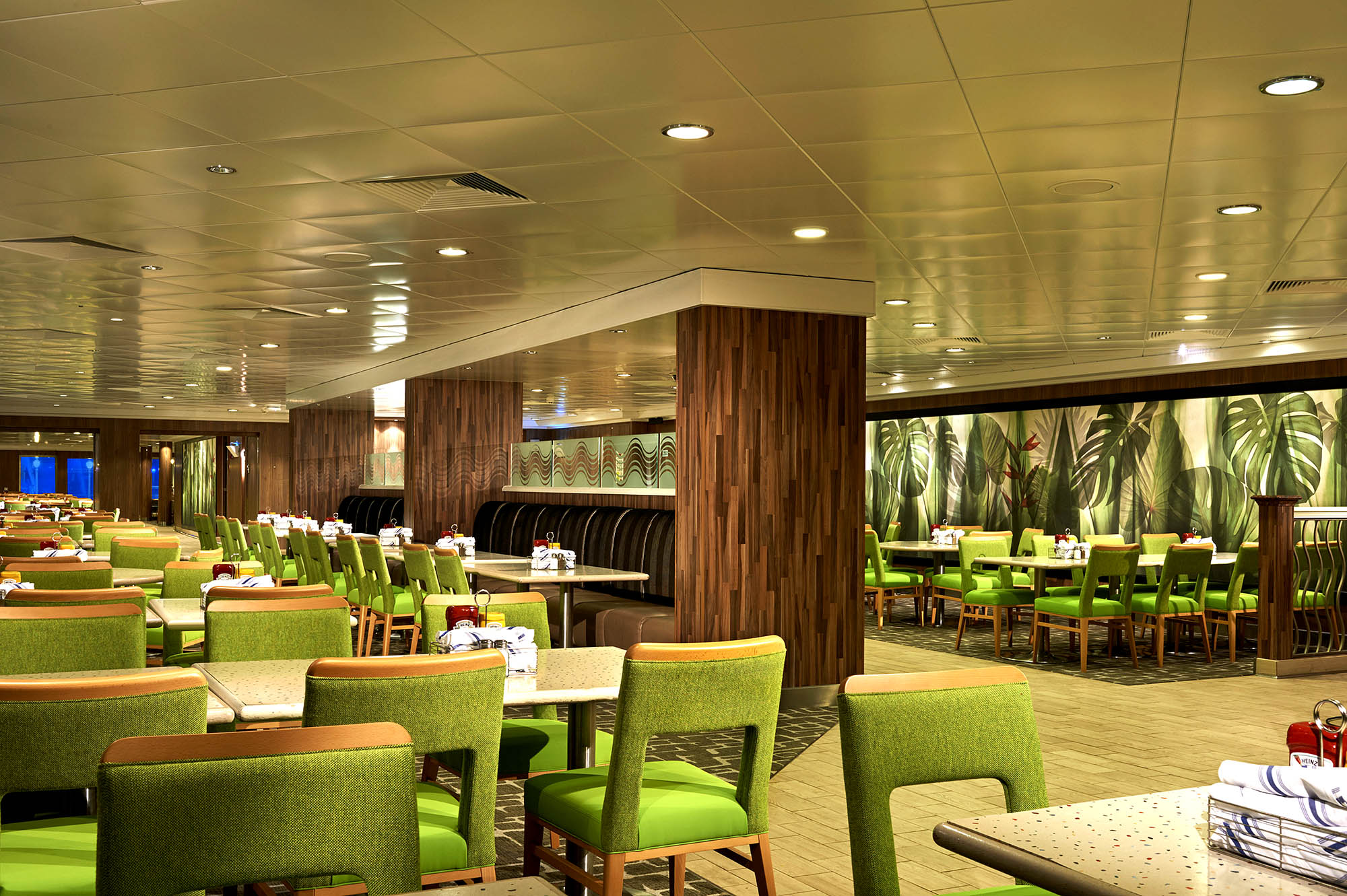 Garden Cafe ombord på Norwegian Jade