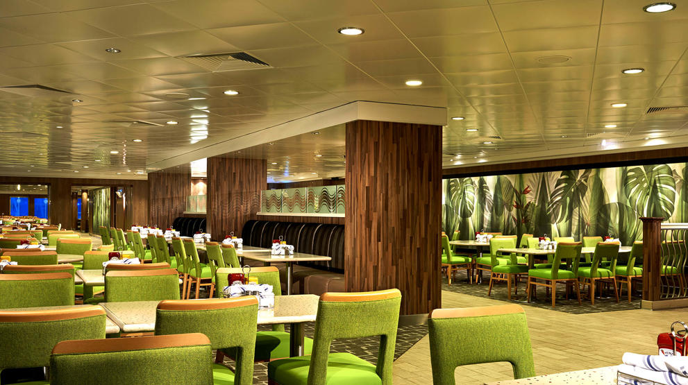 Garden Cafe ombord på Norwegian Jade