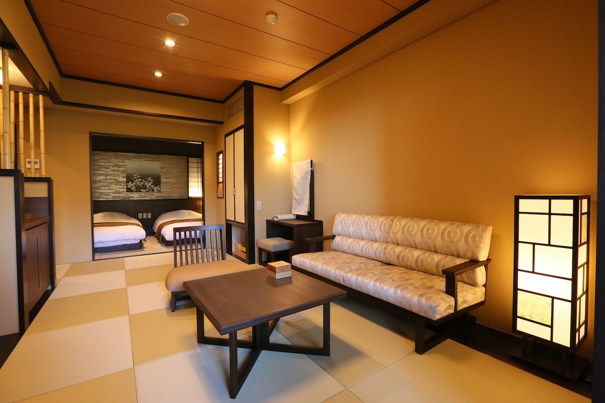 Bo på et traditionelt japansk værelse