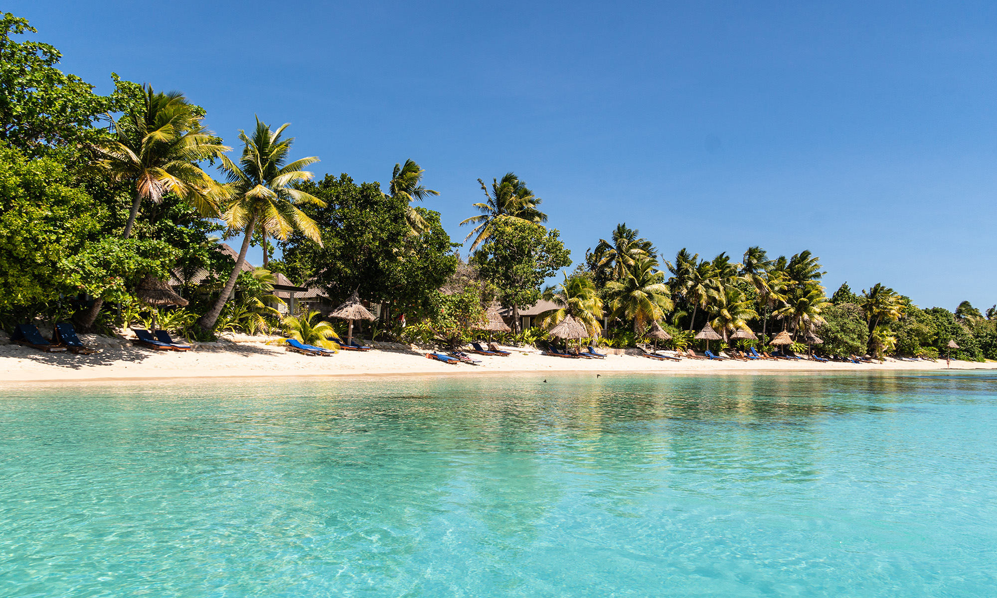 Besøg de mest populære ø-grupper på din rejse til Fiji, her ses Yasawa Islands.