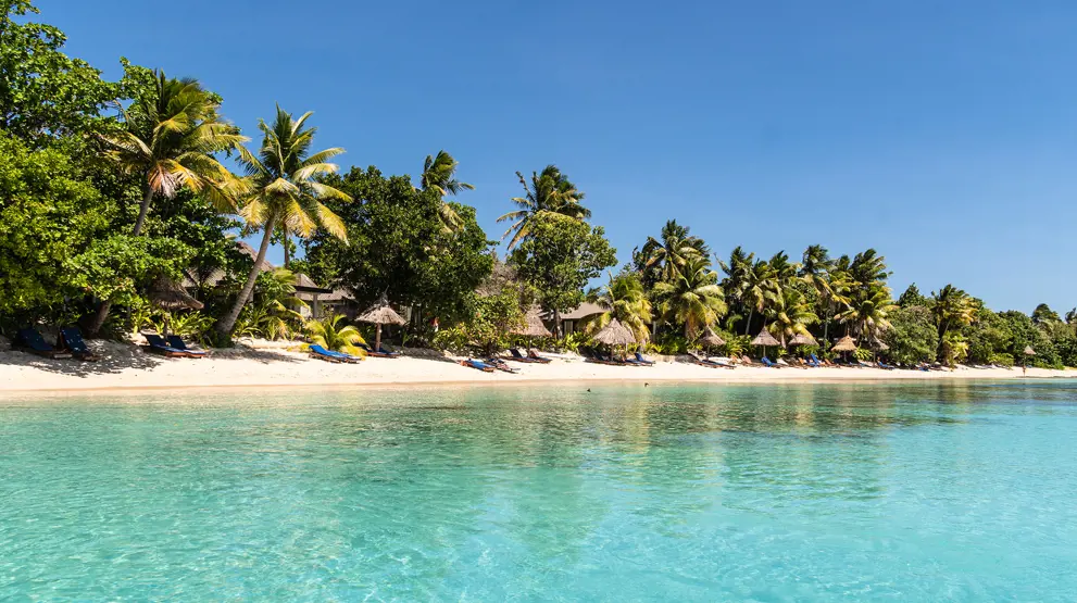 Besøg de mest populære ø-grupper på din rejse til Fiji, her ses Yasawa Islands.