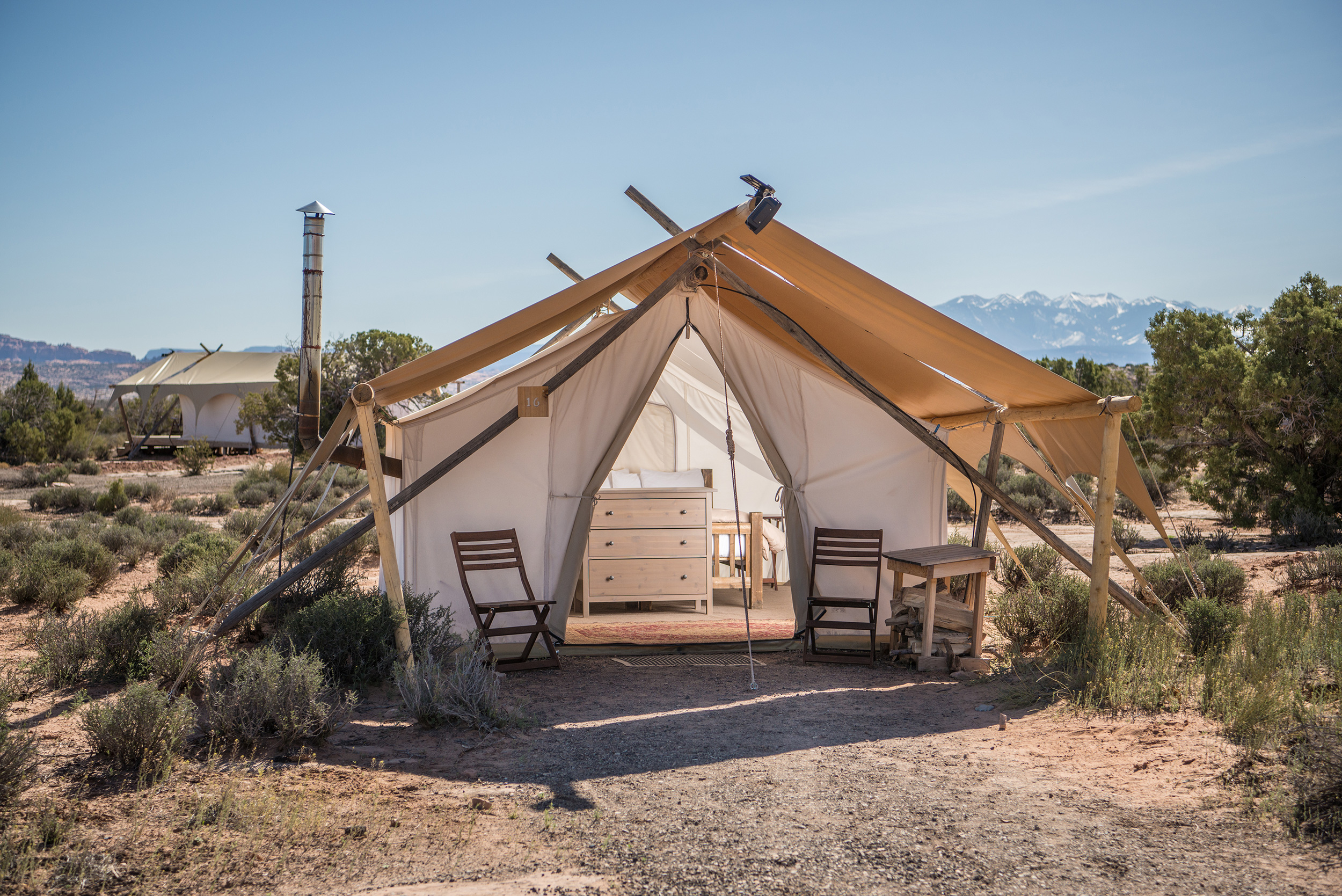 Safaritelt - Under Canvas - Moab