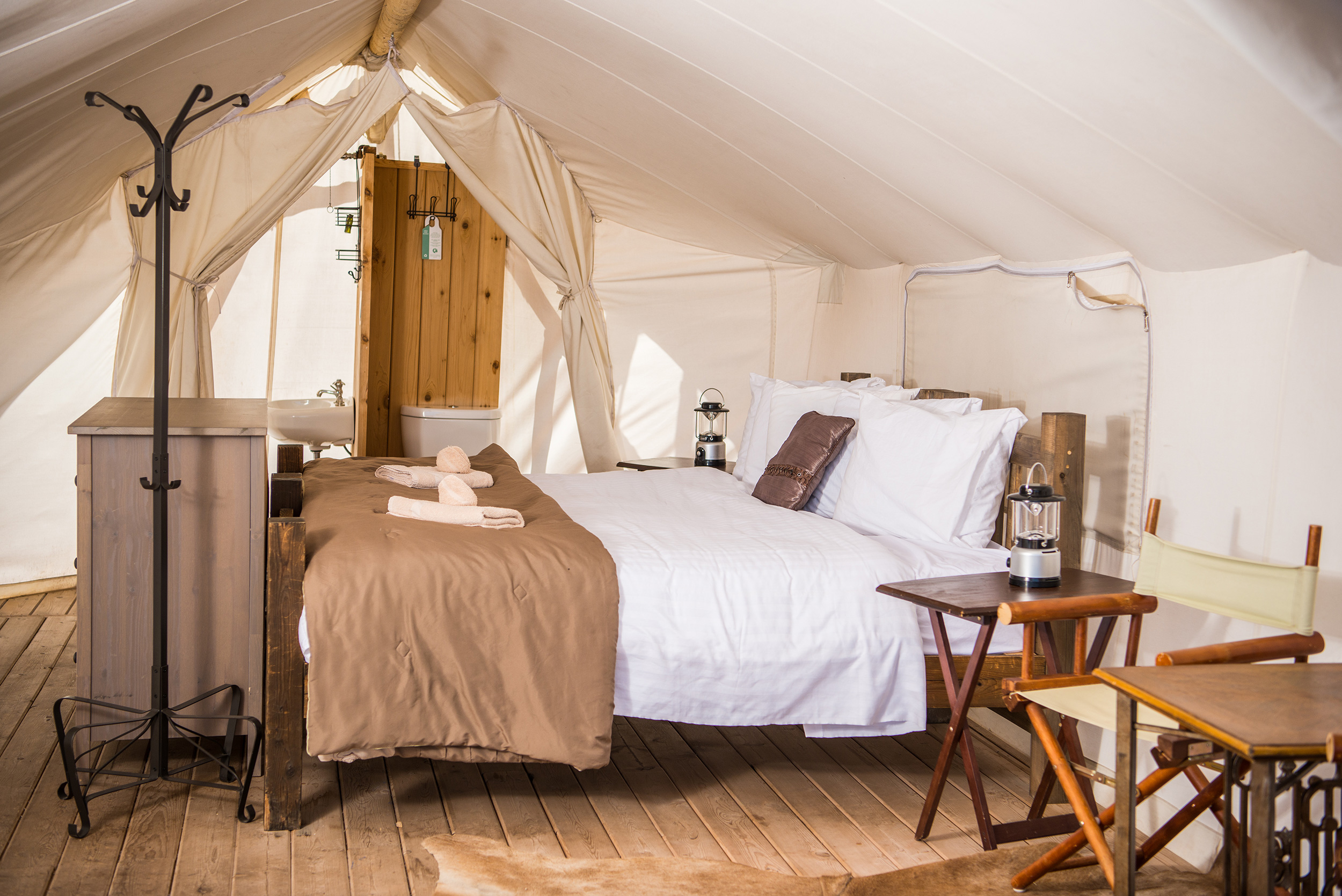 Under Canvas Moab Glamping i Utah