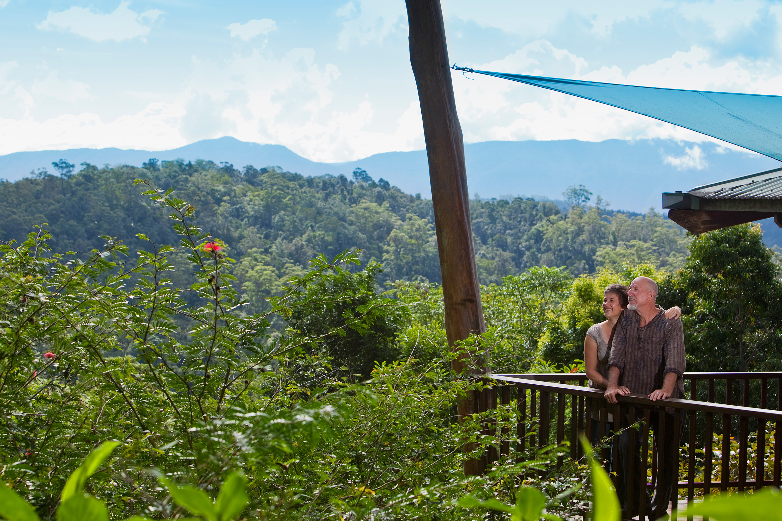 Bo i frodige omgivelser på Rose Gums Wilderness Retreat