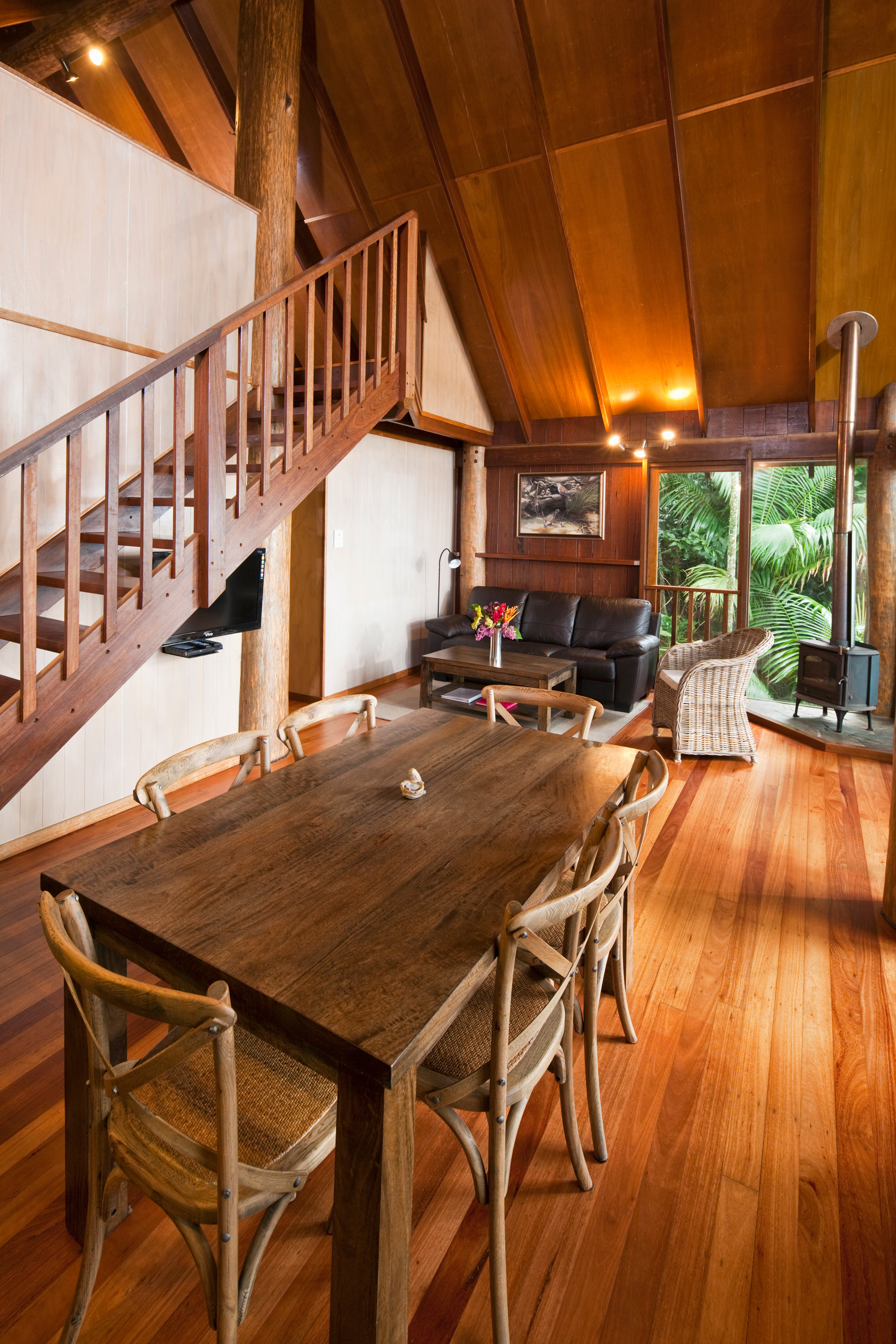 En af hytterne på Rose Gums Wilderness Retreat