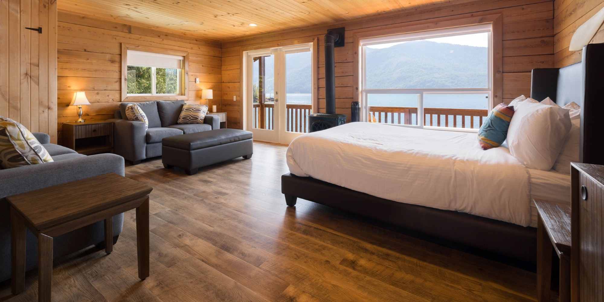 Fantastiske udsigter og naturoplevelser venter med et ophold på Klahoose Wilderness Resort i British Columbia, Canada