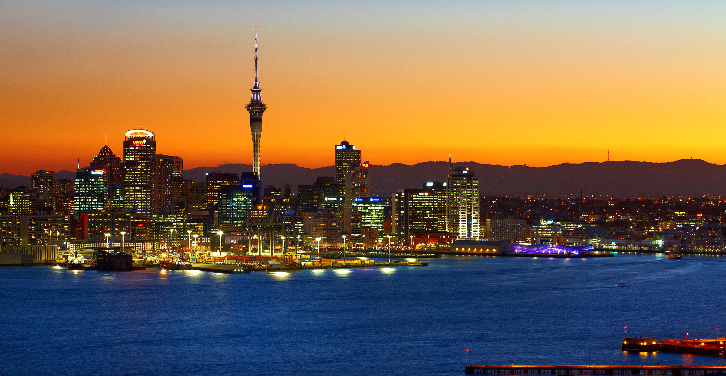 Auckland City skyline | Foto: Tourism NZ & Chris McLennan