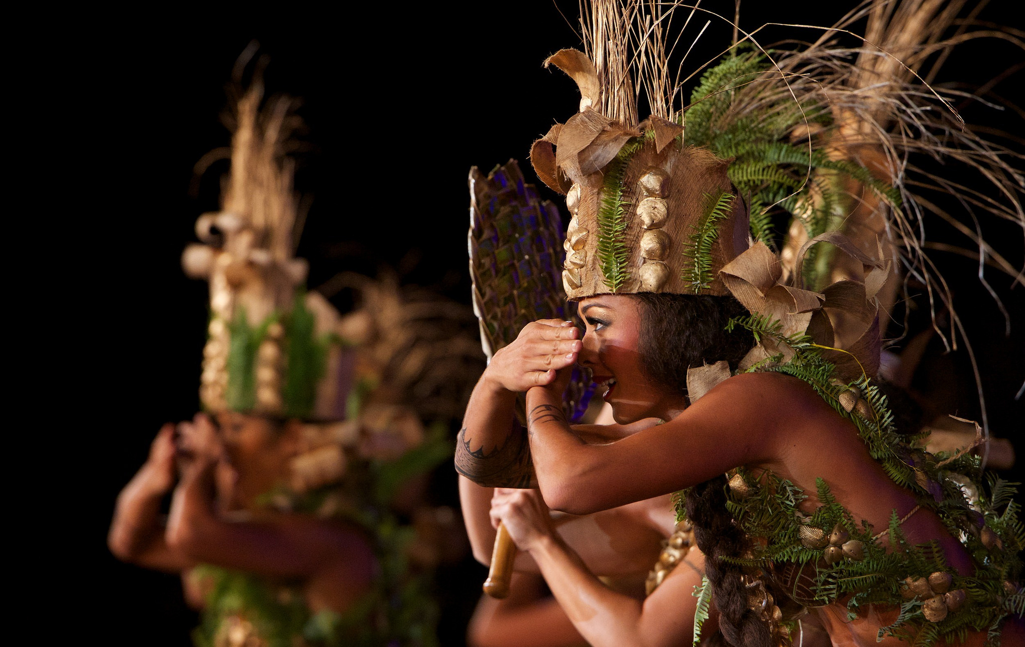 Hotellet byder på kulturelle indslag - InterContinental Tahiti Resort & Spa. Foto: Matareva