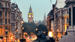 Big Ben i London set fra Trafalgar Square