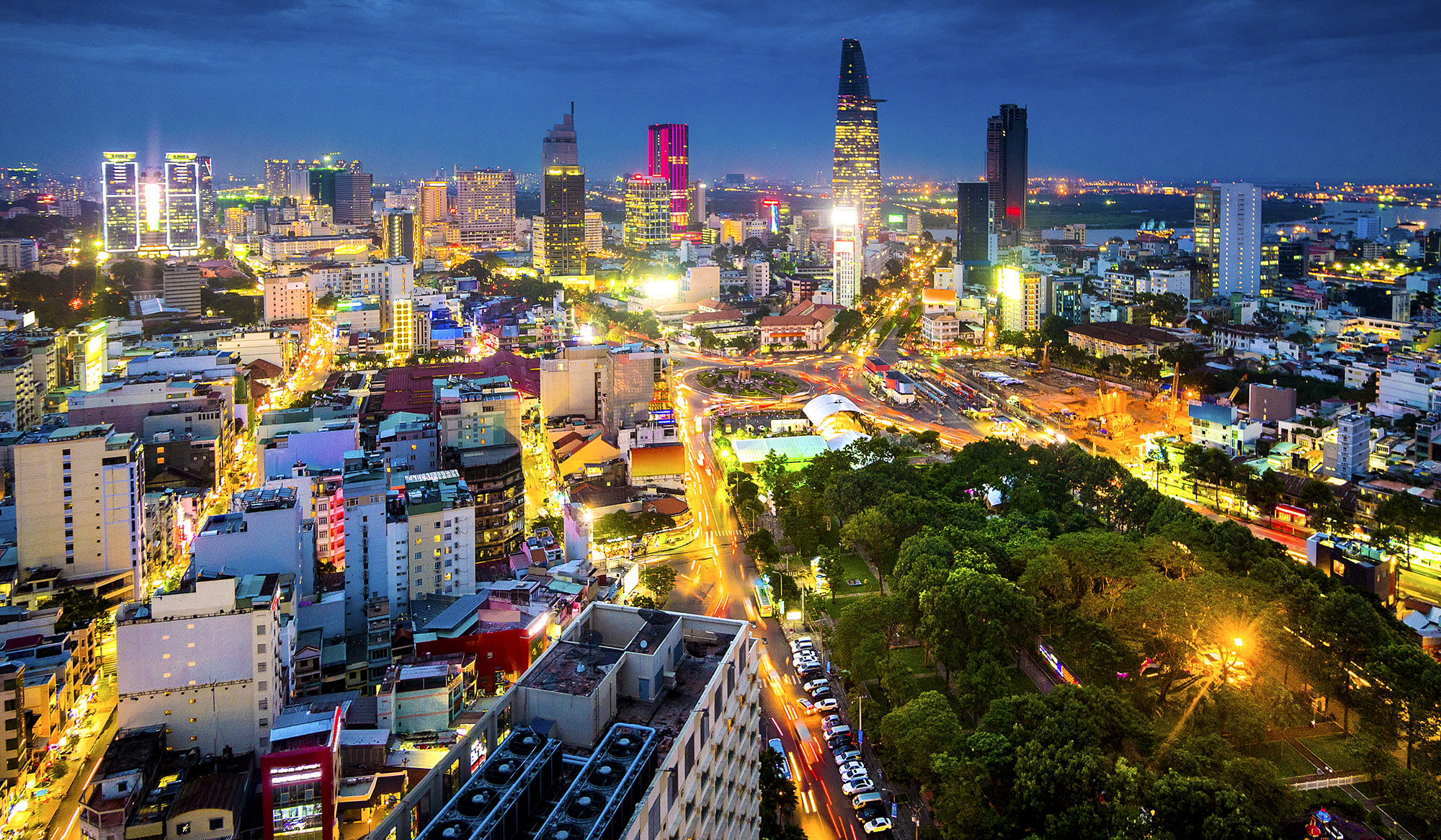 I Ho Chi Minh City vil I opleve det sprudlende byliv