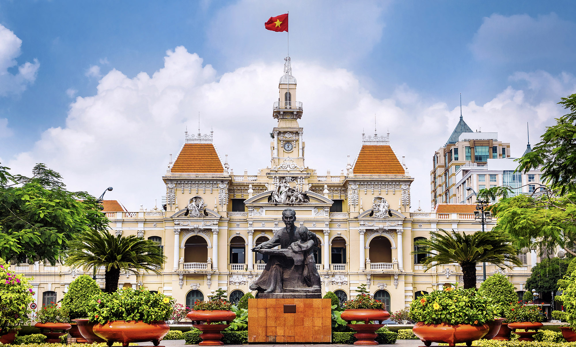 Se rådhuset i Ho Chi Minh City på din Vietnam-rejse.