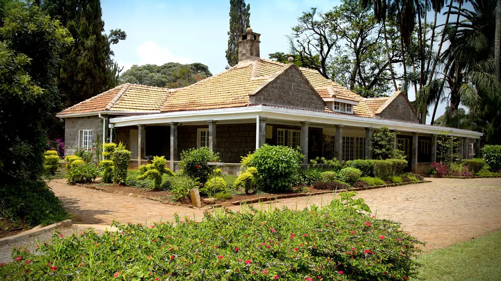 Besøg Karen Blixens hus i en rolig forstad til Nairobi