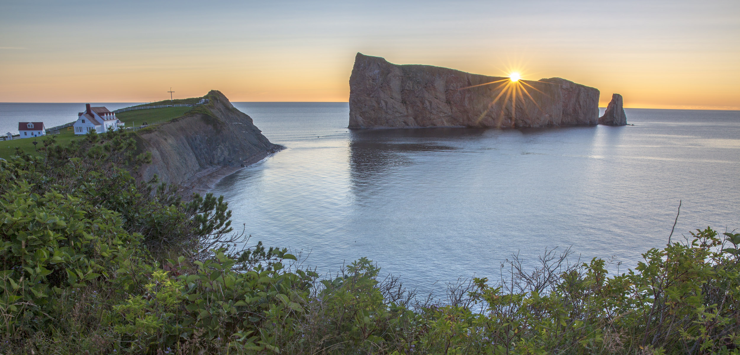 Percé Rock, som opleves på en bådtur 