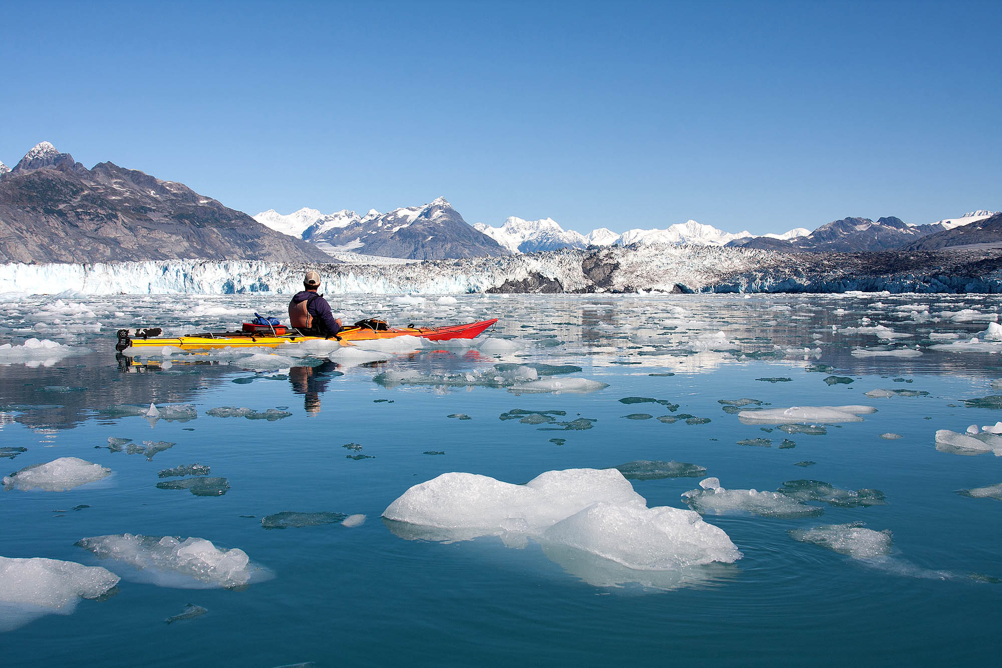 Se gletsjeren i Kenai Fjords National Park i Alaska