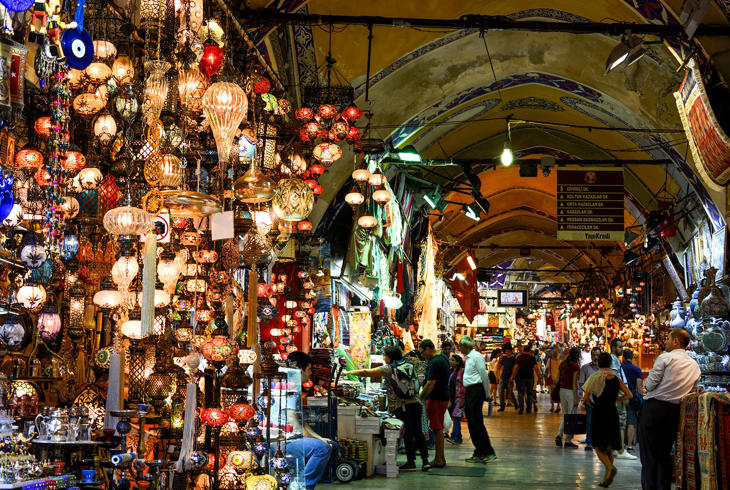 Grand Bazaar i Istanbul