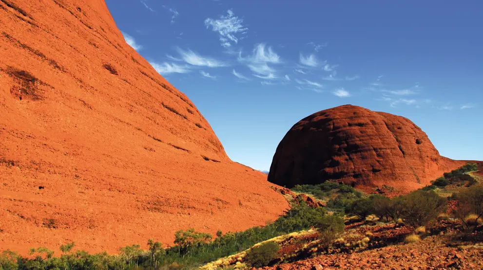 Oplev det røde ørkenlandskab i Red Centre på Northern Territory-rejser.