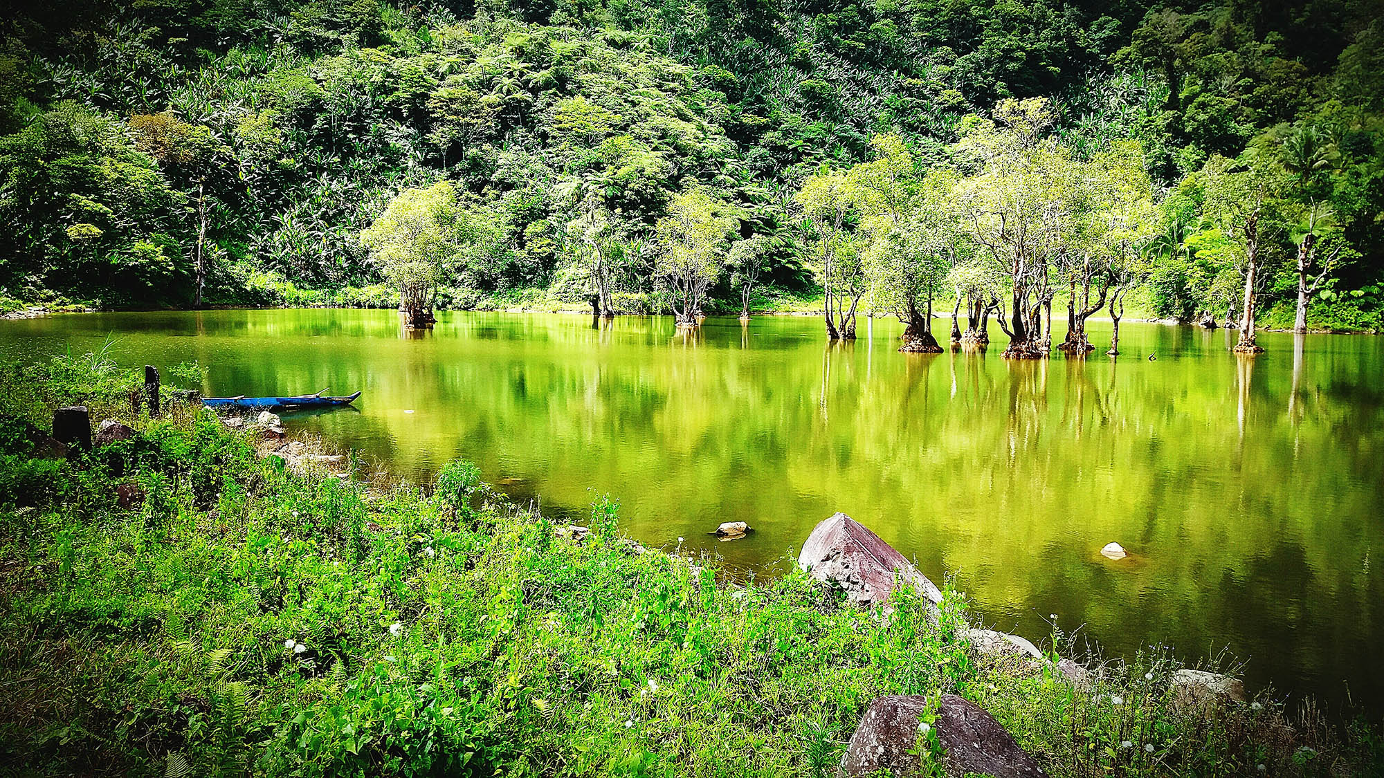 Oplev de fascinerende bjergsøer på øen Negros