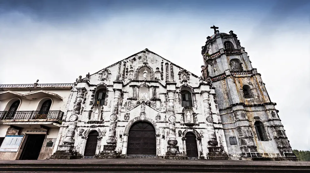 Daraga-kirken med den utrolige historie i Legazpi