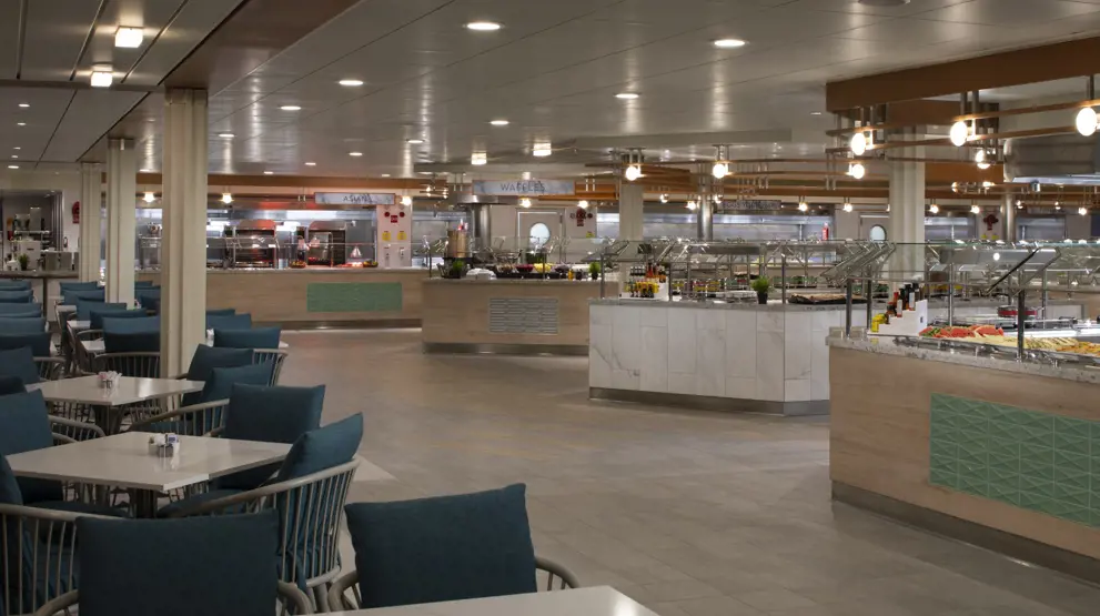 OceanView cafe ombord Celebrity Edge