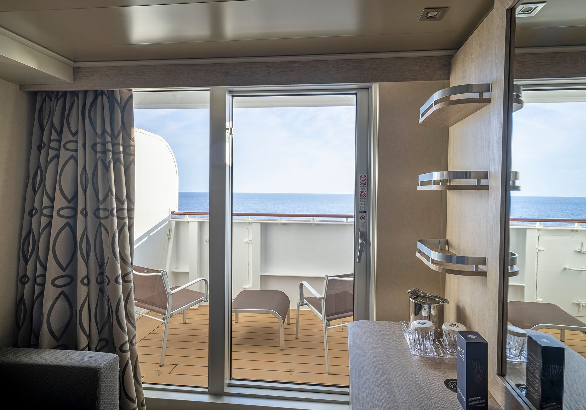 Dejligt med adgang til egen balkon