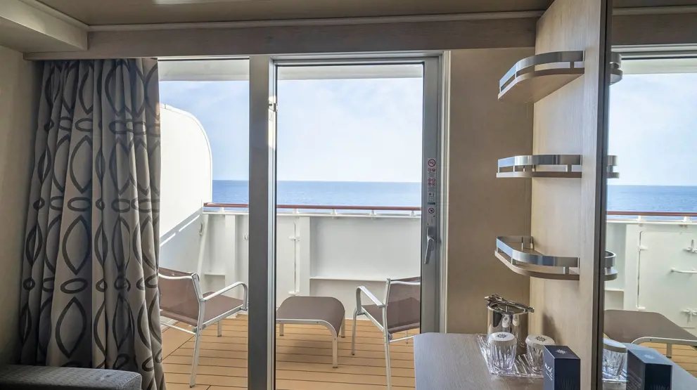 Dejligt med adgang til egen balkon