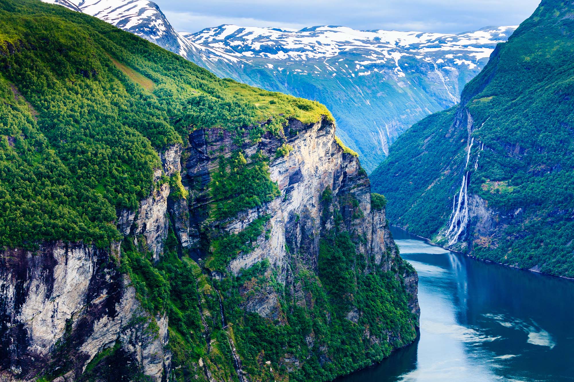 Den fantastisk smukke Geirangerfjord