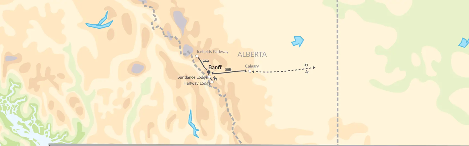 6737 Rocky Mountains På Hesteryg