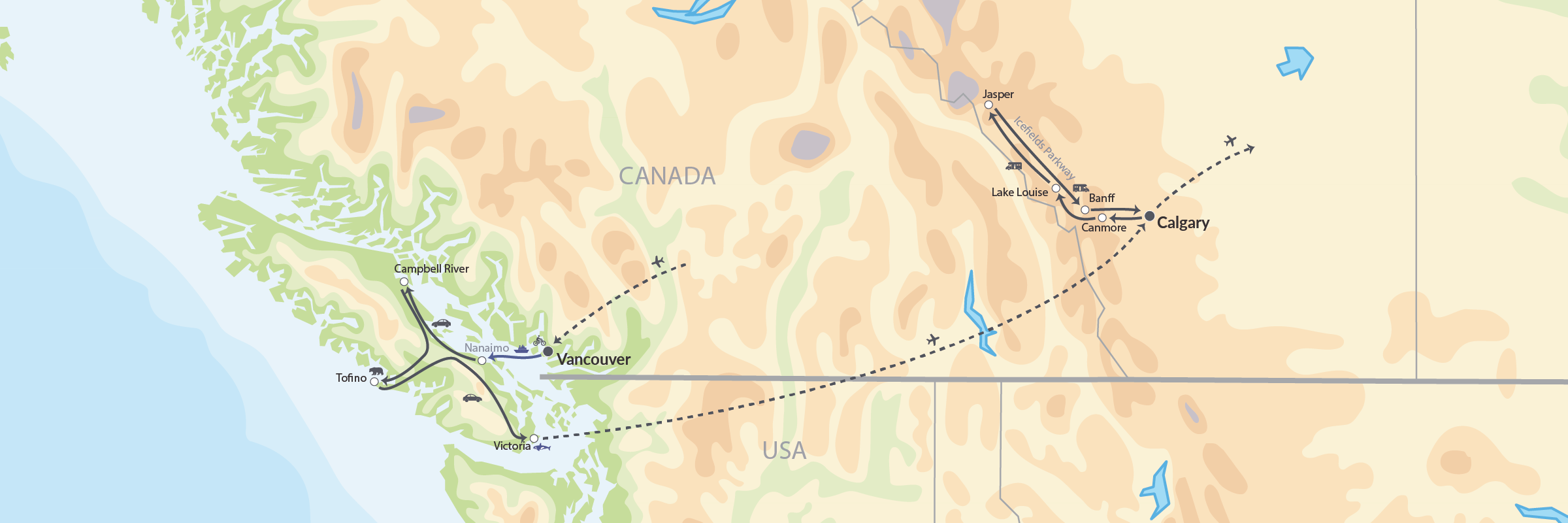 111150 Det Vestlige Canada I Bil Og Autocamper Map (2)