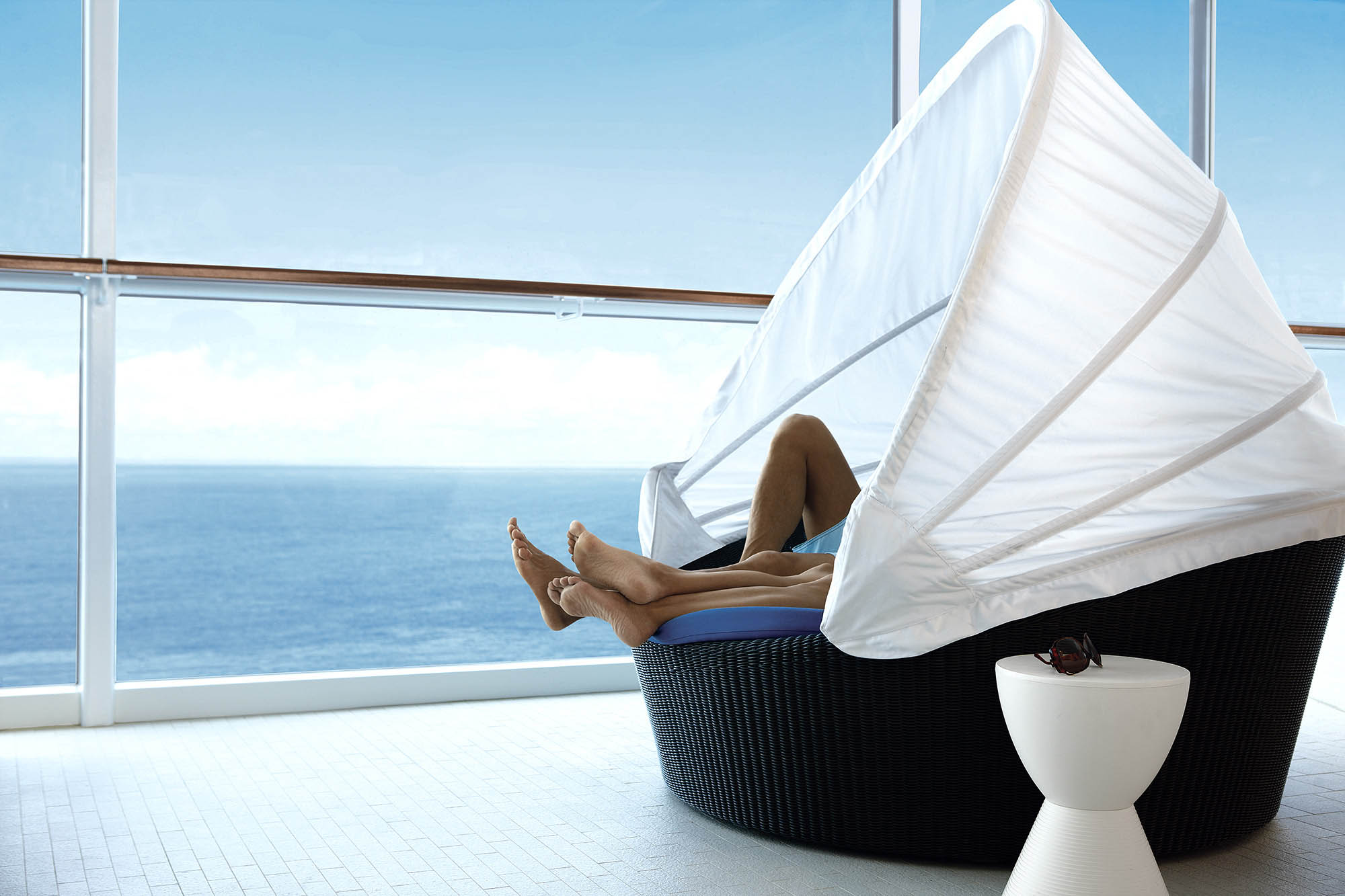 Mange muligheder for at slappe af og nyde livet ombord