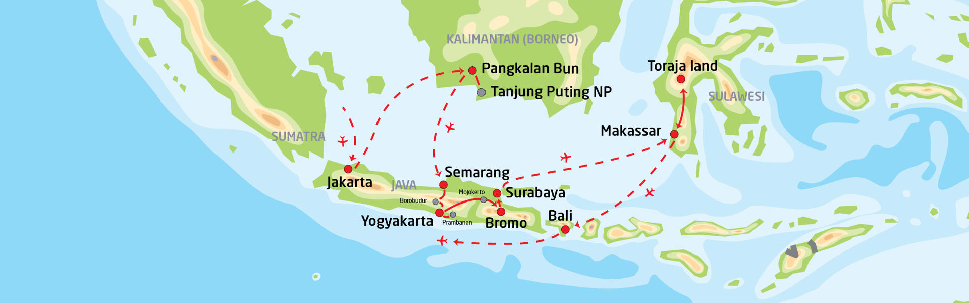 Rundrejse i Indonesien