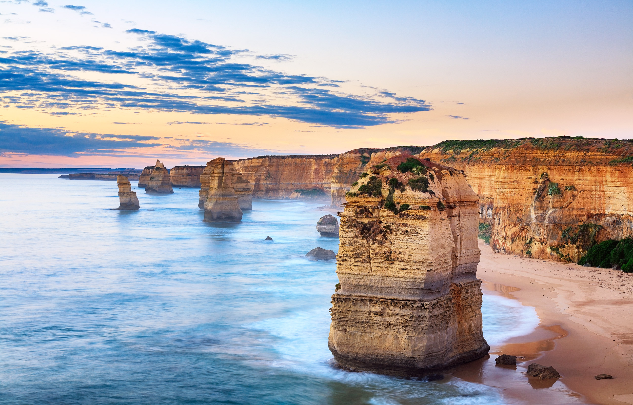 De 12 Apostle på Great Ocean Road