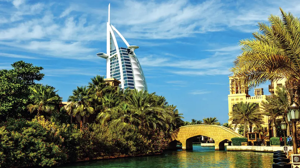 Dubais berømte hotel Burj Al-Arab
