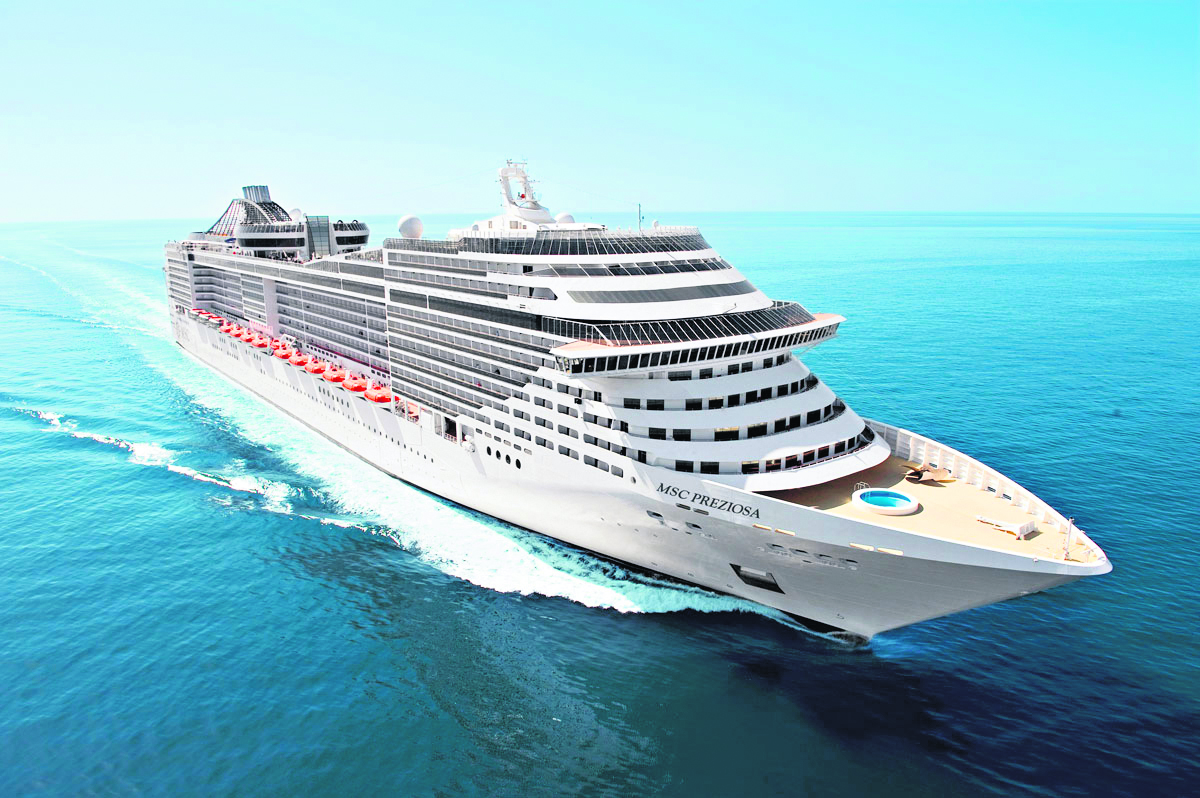 Nyd de overdådige omgivelser og underholdning på MSC Preziosa