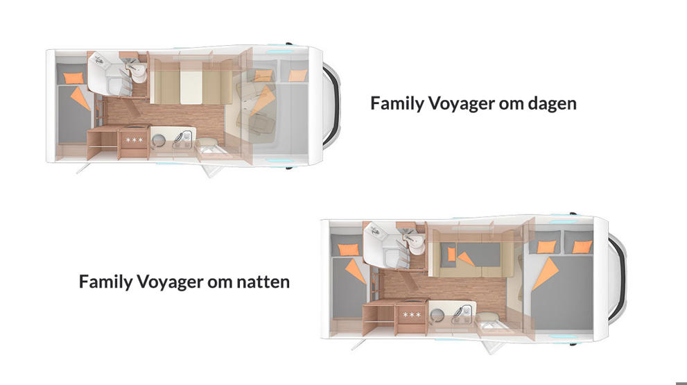 Indretning Family Voyager