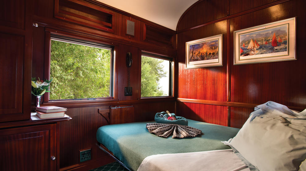 Pullman suite på Rovos Rail