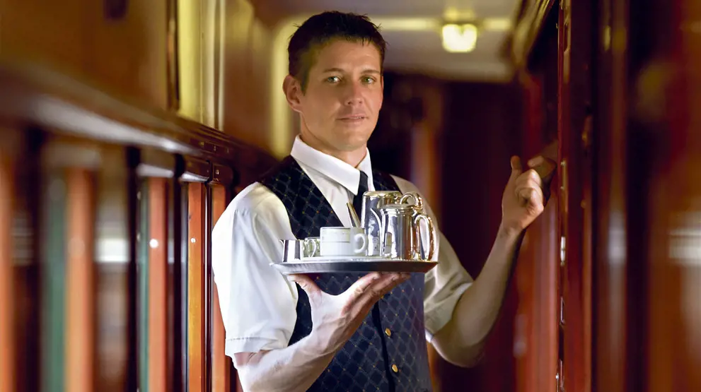 Fantastisk service og betjening på Rovos Rail