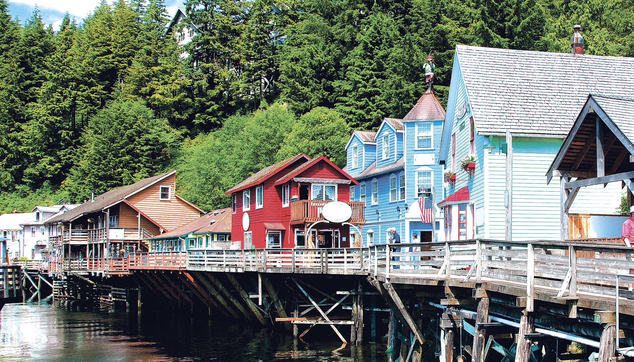 Krydstogt i Alaska og Canada byder på historiske guldgraverbyer og betagende natur