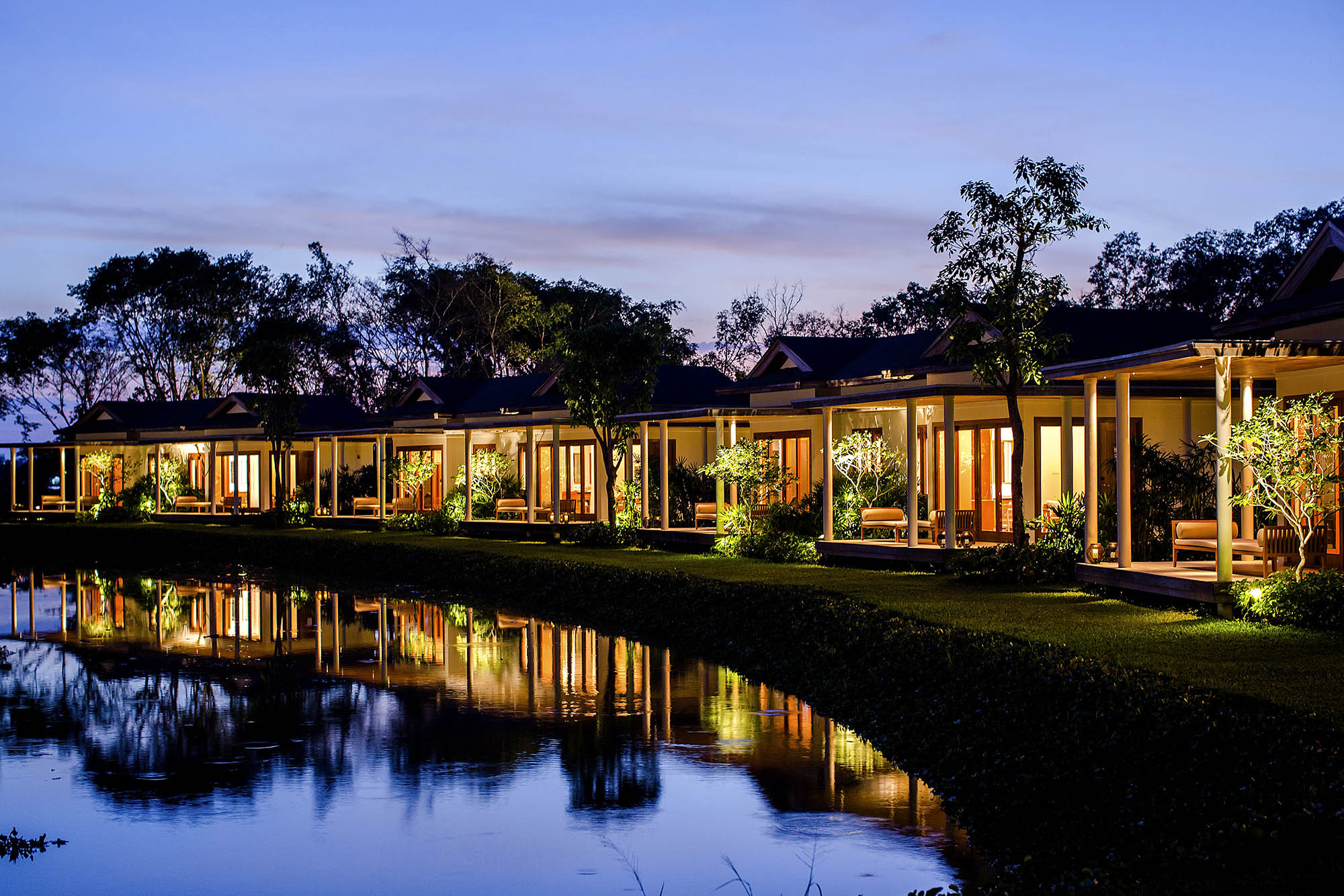 Smukke omgivelser på Azerai Can Tho