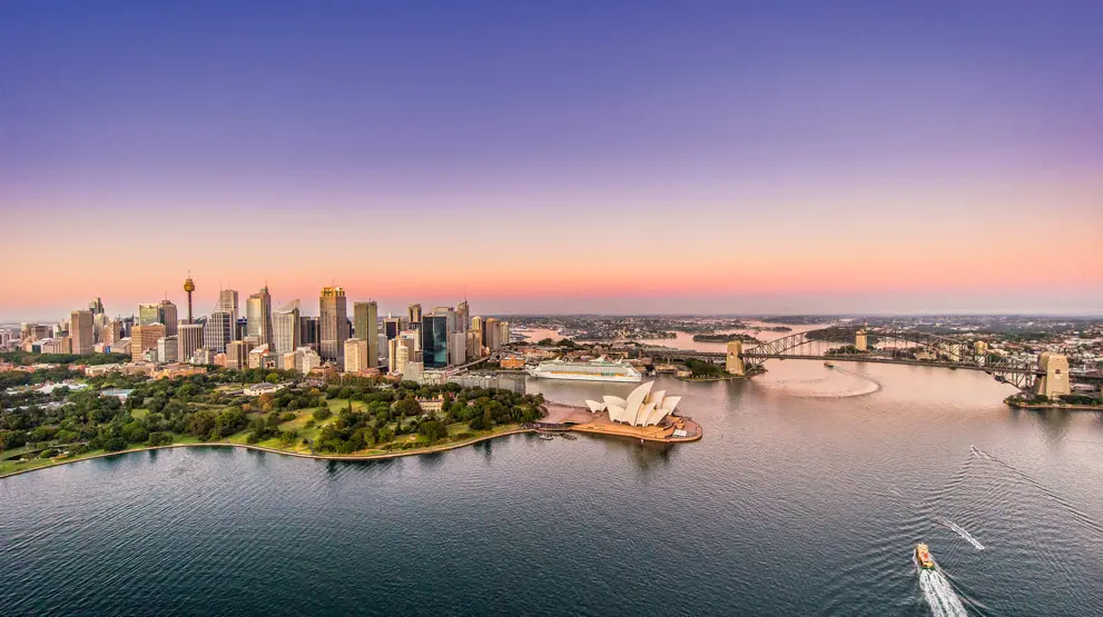 På rejser til New South Wales kan du udforske ikoniske Sydney.