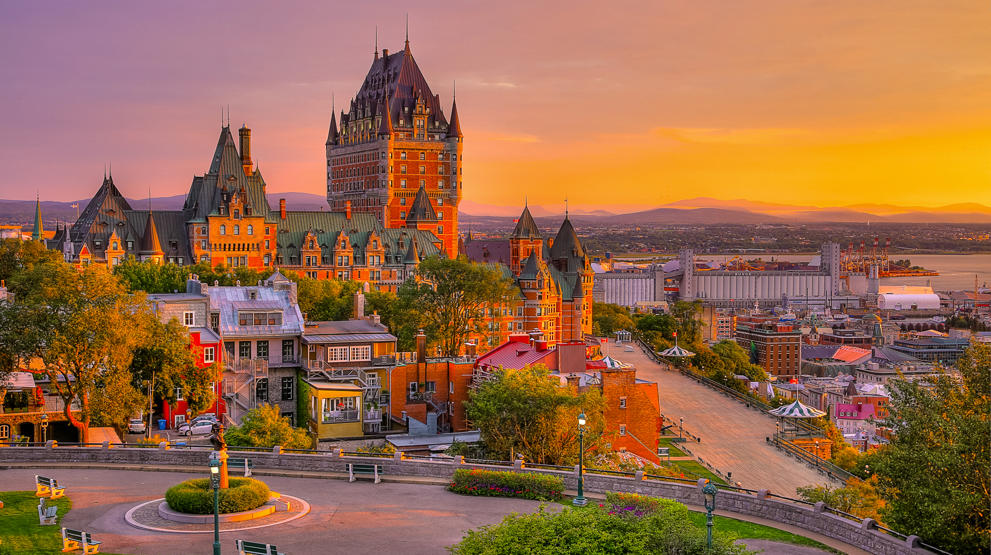 I det østlige Canada kan I opleve unikke byer, som er fyldt med charme - bl.a. Québec er værd at besøge!