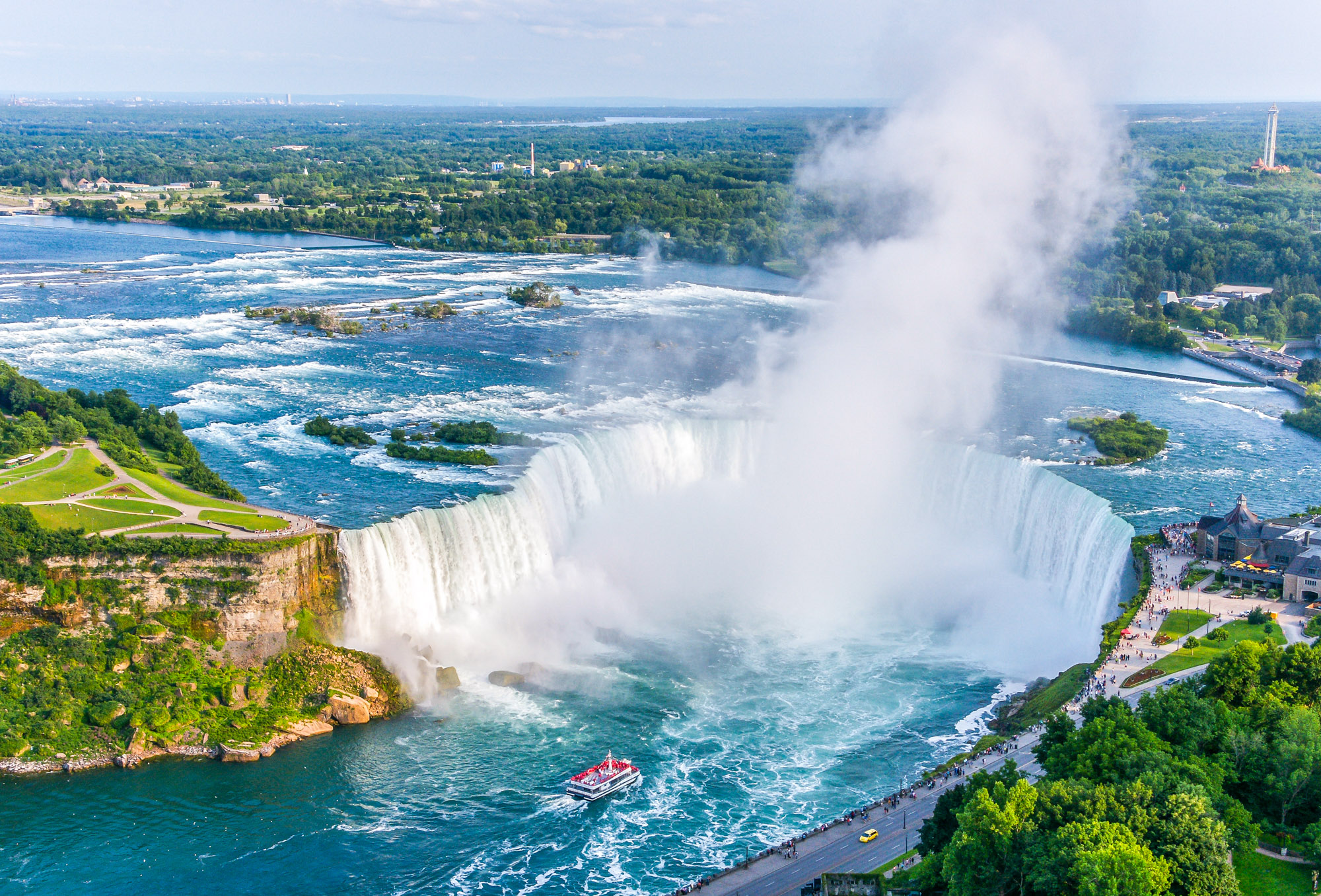 Se storslåede Niagara Falls på din rejse til Canada.