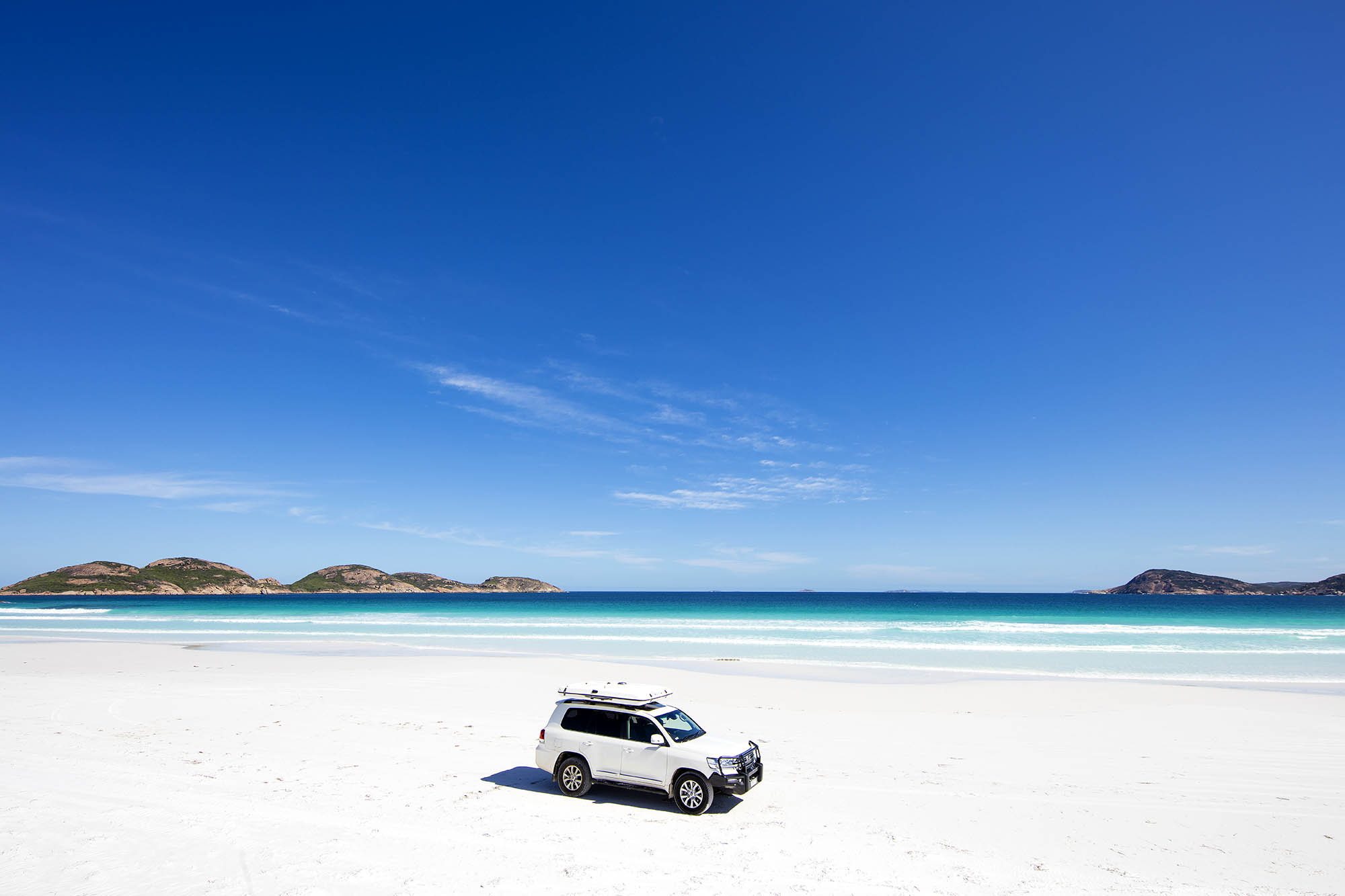 Lucky Bay i Western Australia 