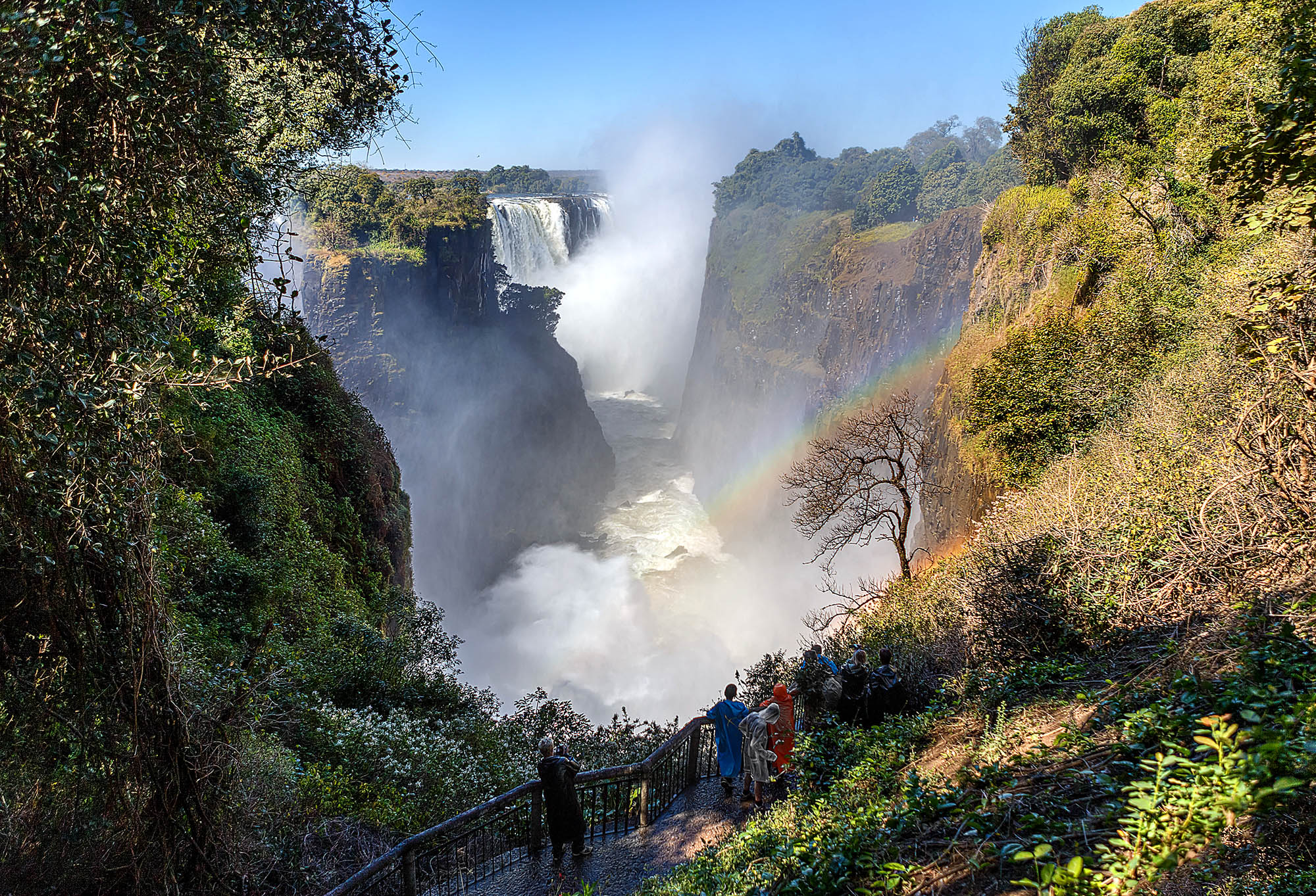 Victoria Falls i Zimbabwe