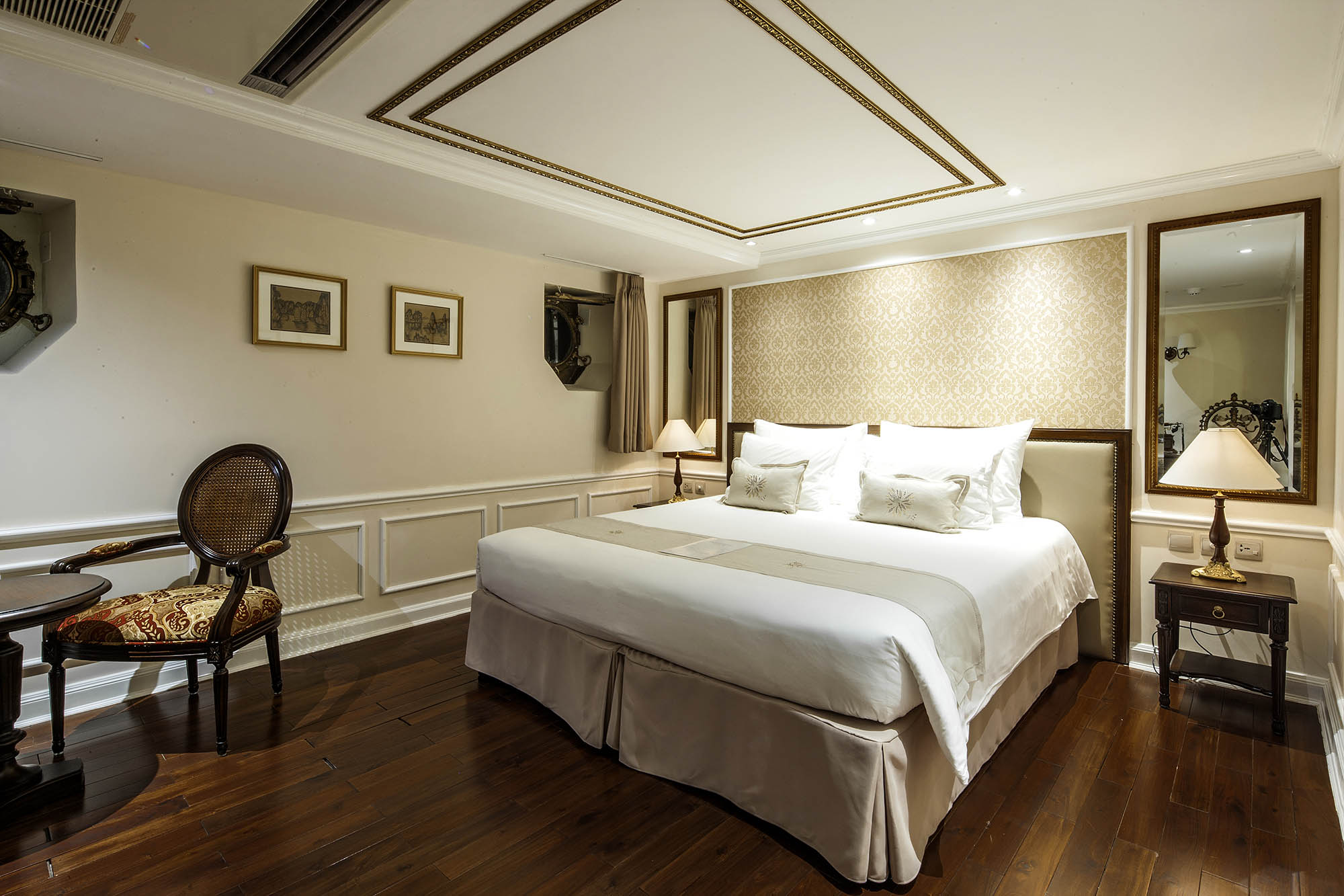 Eksempel på Superior Suite på Mekong Navigator