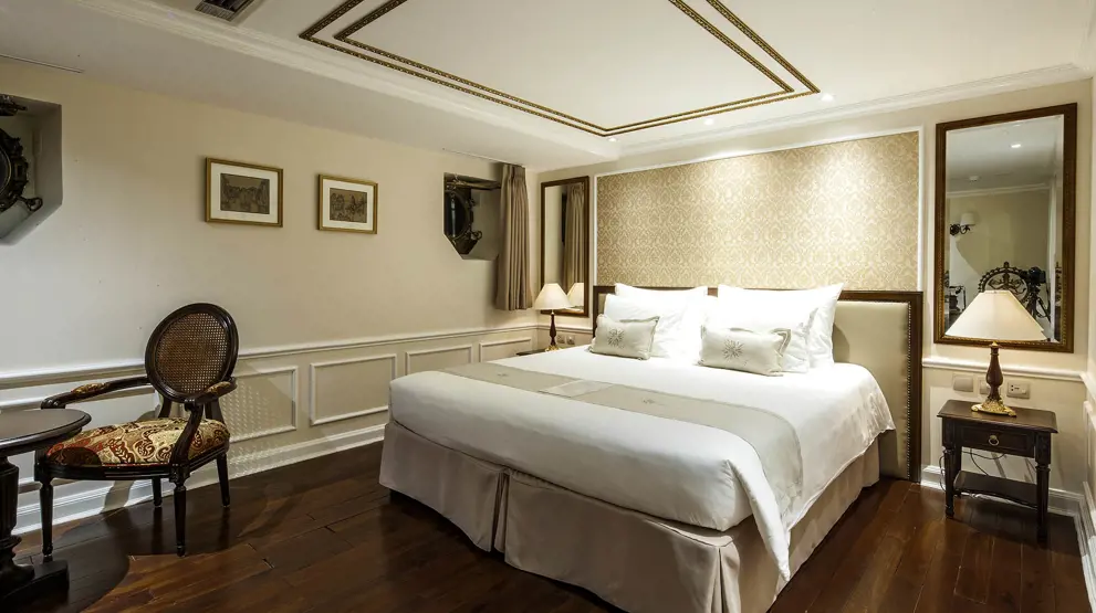 Eksempel på Superior Suite på Mekong Navigator